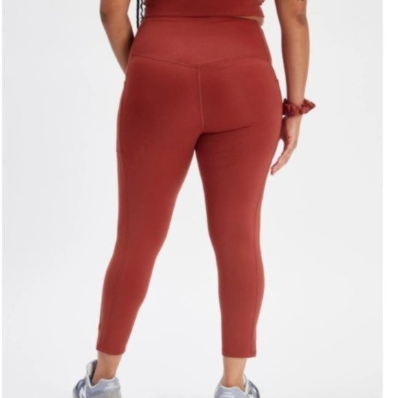 NWT Girlfriend Collective High-Rise 23 3/4" Inseam Legging in Sedona - Picture 3 of 4